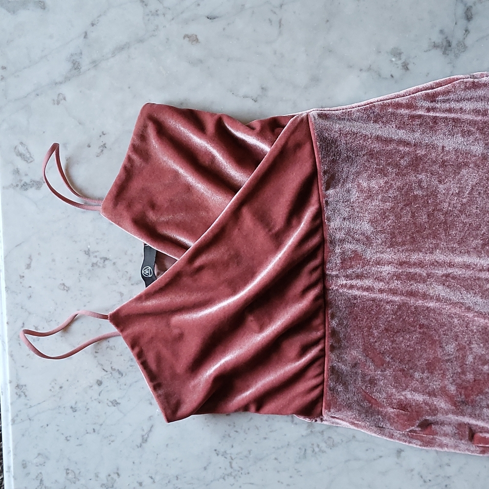 Fitted Velvet Dress